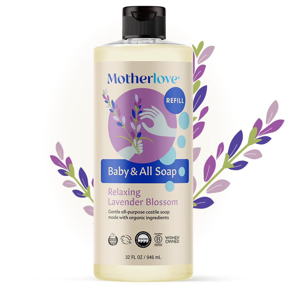 Baby & All® Soap - Relaxing Lavender Blossom - Image 3