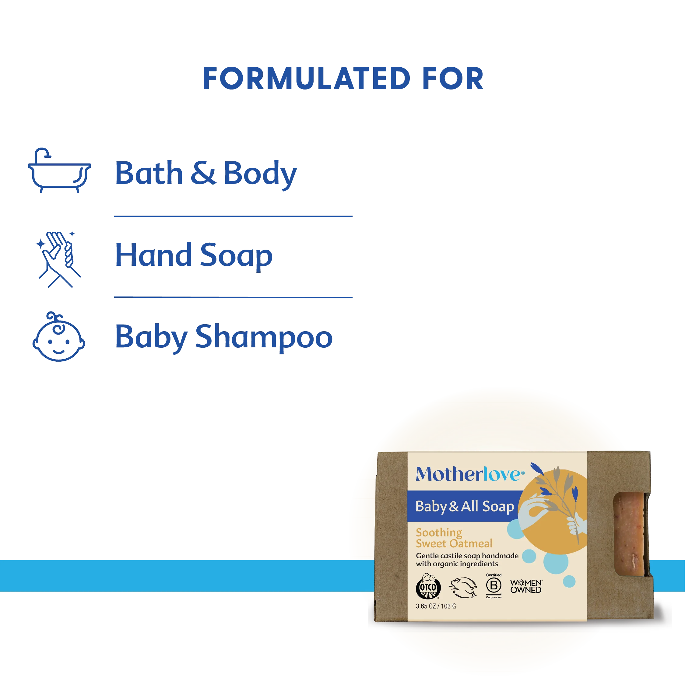 Baby & All® Soap - Soothing Sweet Oatmeal - Image 4